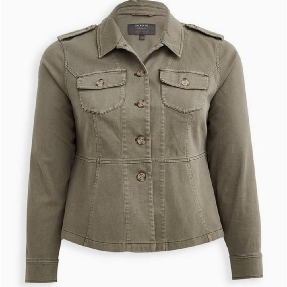 Utility jacket PLUS SIZE